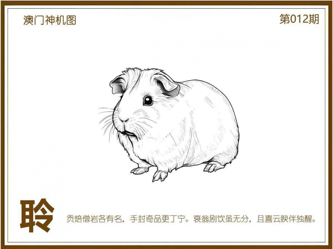 012期澳门神机图[图]